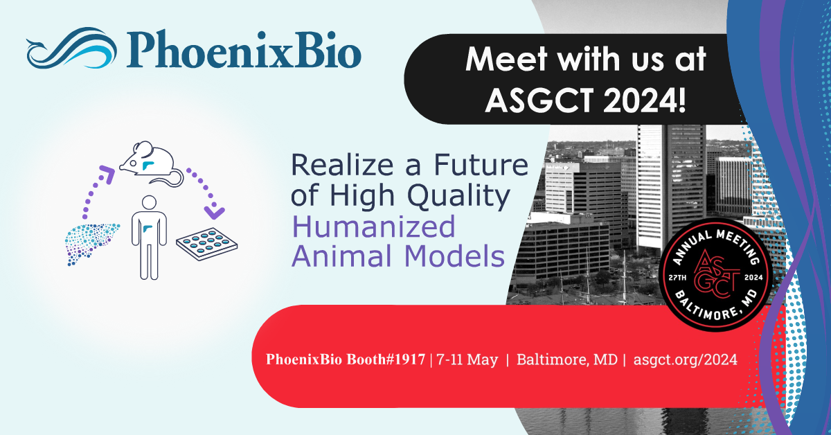 PhoenixBio Sponsor ASGCT 2024